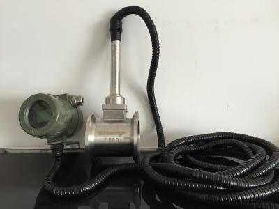 China SS316 Steam Vortex Flow Meter , Low Flow Flowmeter with LCD display for sale