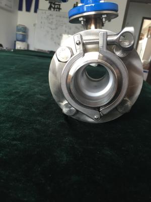 China SS304 Sanitary Clamp Electromagnetic Flow Meter For Beverage Industries DN15~Dn2400 for sale