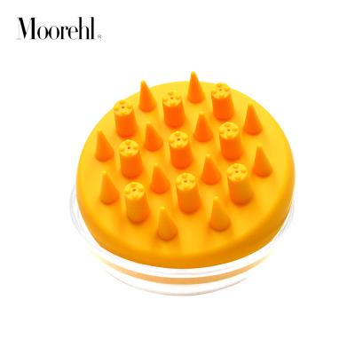 China Silicone Body Scalp Massager Waterproof Body Comb Shampoo Hair Growth Hair Brush Main Comb for sale