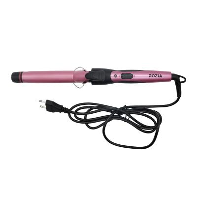 China Rotating Hair Curler Machine Hair Iron Settings Professional Rechargeable Ceramic Hot Heat Adjustable Hair Curler for sale