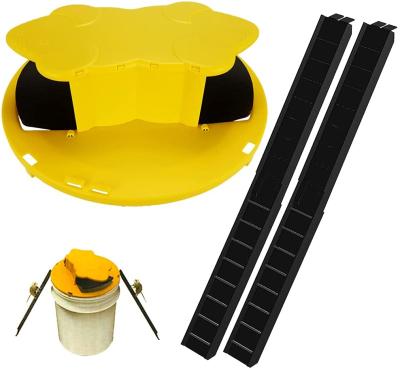 China Viable Hot Sale Reusable Household Flip Slide Bucket Mousetrap Multiple Mouse Trap Catcher for sale