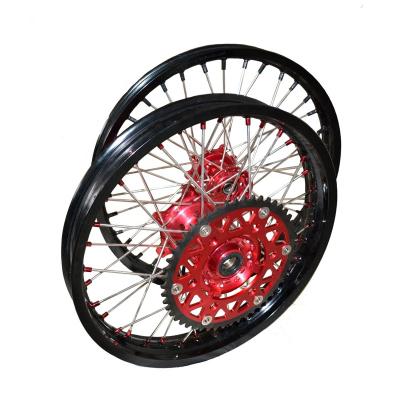 China 7116 T6 / 7075 T6 Aluminum Alloy Motorbike Motorcycle Aluminum Anodizing Wheels for sale