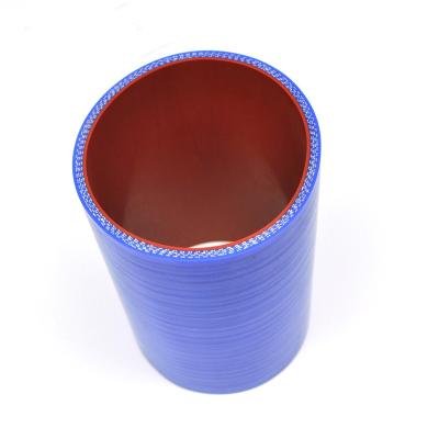 China High Quality Silicone Rubber Nylon Reinforcement Race Car Silicone Hose 60mm Blue for sale