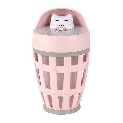 China New cat car mini humidifier USB humidifier happy car bedroom border humidifier gift desktop customization for sale