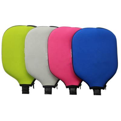 China Durable Manufacturer For Customized Colorful Neoprene Pickleball Paddle Cover for sale