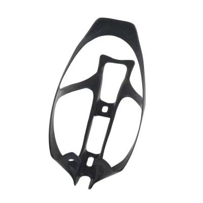 China Matt / shinning lightweight full road bike parts carbon water bottle cage with light weight for sale