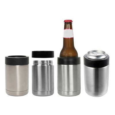 China Sustainable 12oz 16oz 20oz Double Wall Insulated Stainless Steel Box Cooler Beer Rack for sale