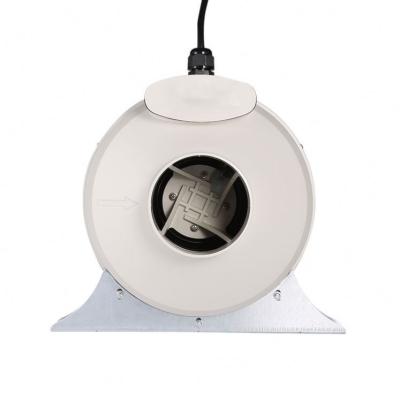 China Hotels Made In China 8 Inch 2150 RPM 94V0 Hydroponics Water Proof Built-in Duct Fan for sale