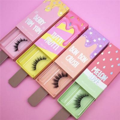 China Custom Private Label Eyelash Packaging Box Up to 25-30 Times Durable False Eyelash Luxury Empty Eyelash Packaging Box for sale