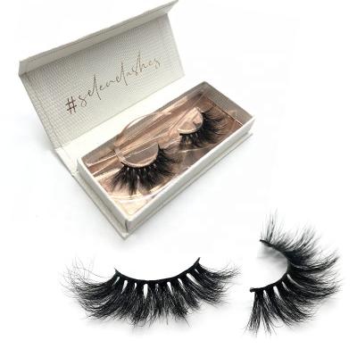 China Long Dramatic Cruelty Free 3D Mink Up To 25-30 Times Long Lasting Lashes 25 Mm Mink Lashes for sale