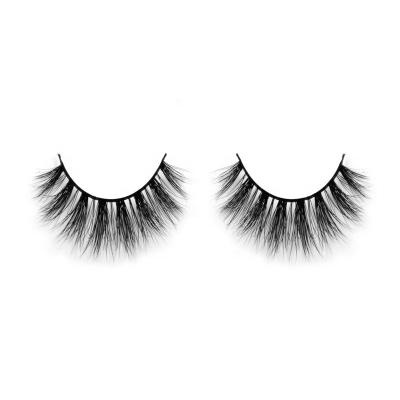 China Real Long Lasting Tapered Akara Mink Eyelashes Lashes Natural Looking Strands Cruelty Free 3d Mink Lashes With Custom Eyelash Packaging for sale