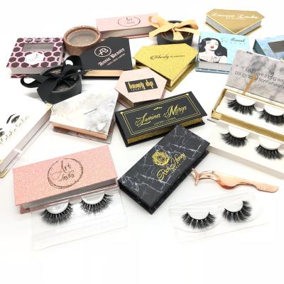 China Wholesale Customization Up To 25-30 Times Goods Mink Lashes 25mm Mink Lashes 25mm 3d Eyelashes With Custom Packing Your Own Logo Eyelash Box for sale