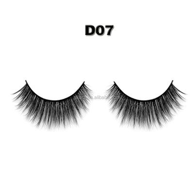 China Factory Price Soft Natural Mink Eye Lashes Extensions, Real Mink Glue False Eyelashes Synthetic Supplier for sale