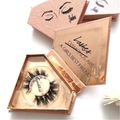 China Durable Luxury Private Label Eyelash Packaging Case Custom Eyelash Packaging Box for sale