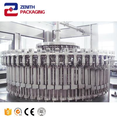 China Food Three in one filling machine for carbonated drinks Filling equipment for juice orange juice Grape juice for sale