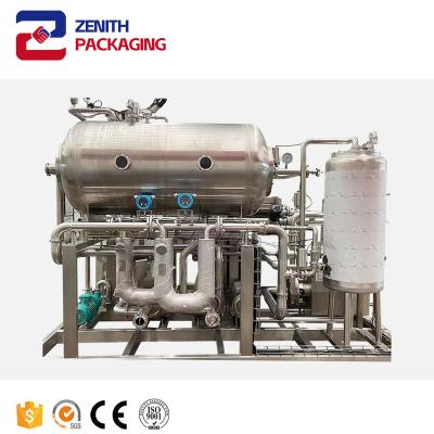 China Food Hot filling/warm bottle filling machine Carbonated soft drink filling machine Capping and labeling packaging machine for sale