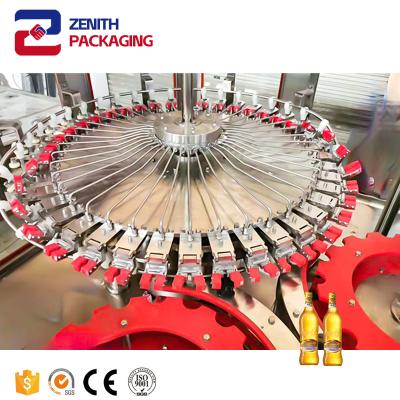 China Food Two in one beer glass bottle capping filling machine Drink can beer filling sealing machine for sale