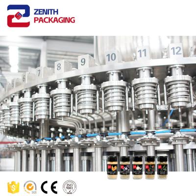 China Food Fully automatic liquid seasoning white vinegar edible oil tomato sauce honey filling machine production line for sale