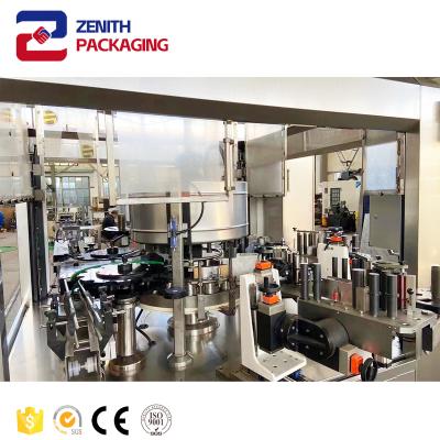 China Food Fully automatic beverage liquid blowing, filling, sealing and labeling machine for sale