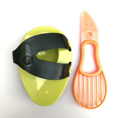 China Sustainable 2 Avocado Slicer Kitchen Gadget Set Plus Avocado Saver for sale