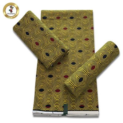 China Factory Wholesale Price Brand New Anti-Static Design Cotton 100% African Wax Prints Fabric for sale