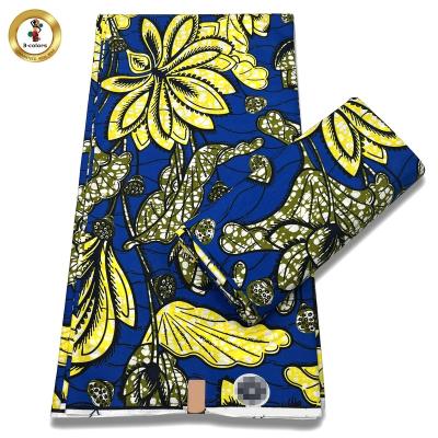 中国 Anti-Static Authentic African Wax Printed Fabric, High Quality Ankara Fabric, 100% Cotton 販売のため