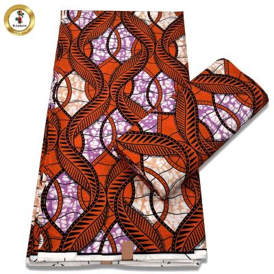 China Antistatic swindler stamped of true cera De Ankara, tejido De, vestido, manualidades, d'africana de Tela cotton 100% Te koop