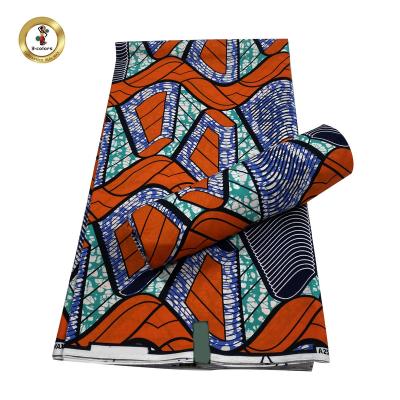 Cina 2022 Fashions High Quality African Anti-static Wholesale Ankara Soft Wax Fabric For Woman Party Clothes in vendita