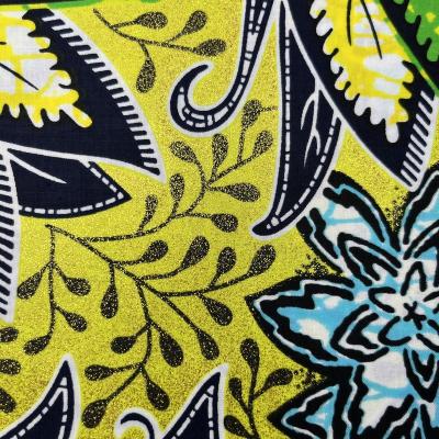 China Factory Wholesale High Quality Anti-static Big Wax Cotton Soft Shattering Soft Wax Material 100% African Prints for sale