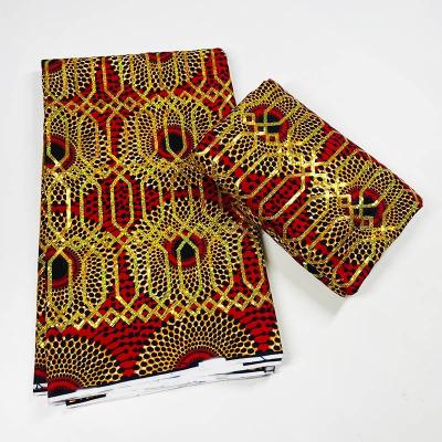 Κίνα New Fashion Wax Sequin African Fabric Anti-Static Genuine 100%% Cotton For Women Dress προς πώληση