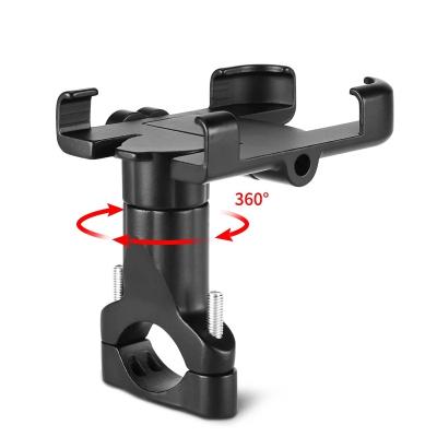 China Adjustable Universal Bicycle Phone Holder Mount Stand Holder Bicycle Mobile Smartphone Holder for sale