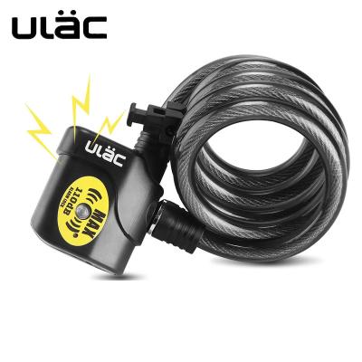 China Other Bike Alarm Lock Bike Cable Lock Security Wire Bicycle Lock Anti-theft Alarm for sale