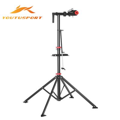 China Quick Release Bike Repair Stand With Solid Welded Adjustable Bicycle Main Stand 108-188cm for sale