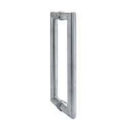 China Modern H Shape Square Back To Stainless Steel Back Pull Handle For Shower Door Glass Door for sale