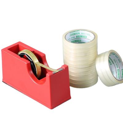 China Bag Sealing Tape Supplier Clear Packaging Voucher Waterproof Bopp Sticky Tape Clear Packing Adhesive Tape for sale