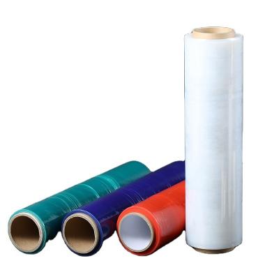 China PE Film Stretch Wrapping 23 Micron Plastic Packaging Plastic Wrap for sale