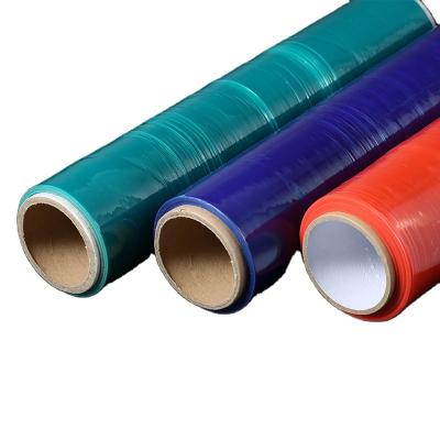 China Premium Quality LLDPE Hand Made Material PE Material Made Stretch Film For Shipping And Logistic Applications Best Price for sale