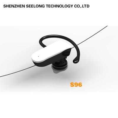 China DC 2.0 White Mono Bluetooth Headset , ABS & PVC Small Bluetooth Wireless Headphones for sale