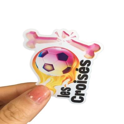 China Waterproof Custom Print Die Cut Vinyl Adhesive Waterproof Advertising Stickers Custom for sale