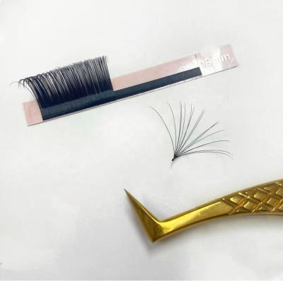 China Long New OEM Private Label Korea Quality Natural Soft Silk Mink Eyelash Extension 0.07 Licks Different for sale