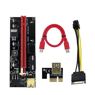 China cheap price 009s pci-e expansion card usb 3.0 riser 4 em88 riser card 1 to usb 12.9*4.4*1.2 for sale