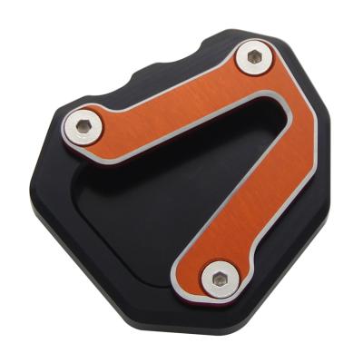 China For 2018-2020 KTM 790 Motorcycle Duke Side Stand Enlarge Plate Kickstand Extension For 2018-2020 KTM 790 Duke for sale