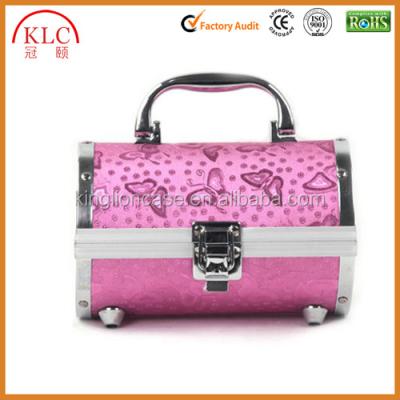 China High Level Aluminum Trolley Cosmetic Case Vanity Box For Makeup for sale