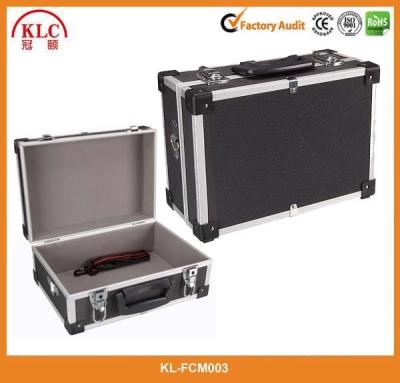 China Metal label or printed aluminum flight case briefcase box, vanity case, professional tool case for sale