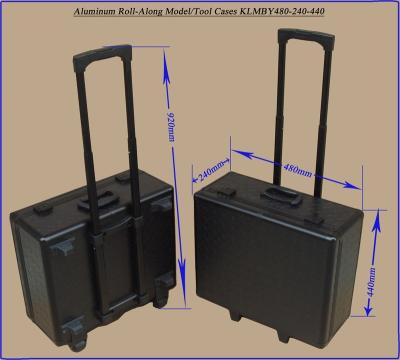 China Custom Aluminum Model Or Instruments / Plastic High Impact Absorption Transit Storage Small-Along Model / Tool Cases KLMBY480-240-440 for sale