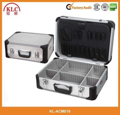 China Storage Profesional Aluminum Silver Tool Box, Tool Kit, Tool Suitcase for sale