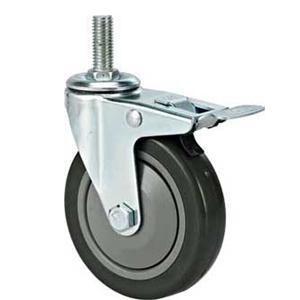 China 02-Grey PVC/Rubber caster for sale