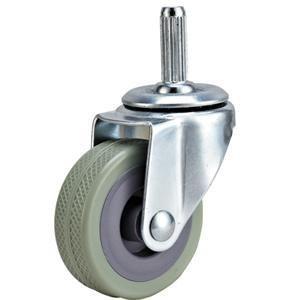 China 02-Grey PVC/Rubber caster for sale