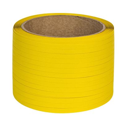 China Machine Packing Custom Embossing Plastic Strap Roll Belt Polypropylene Packing Ropes for sale