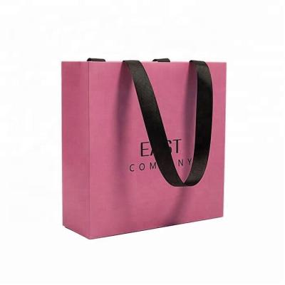 China Factory Price Recyclable Wholesale Customized Grocery Paper Bag Christmas Paper Gift Bag for sale